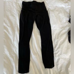 Athleta yoga pants - breathable legs